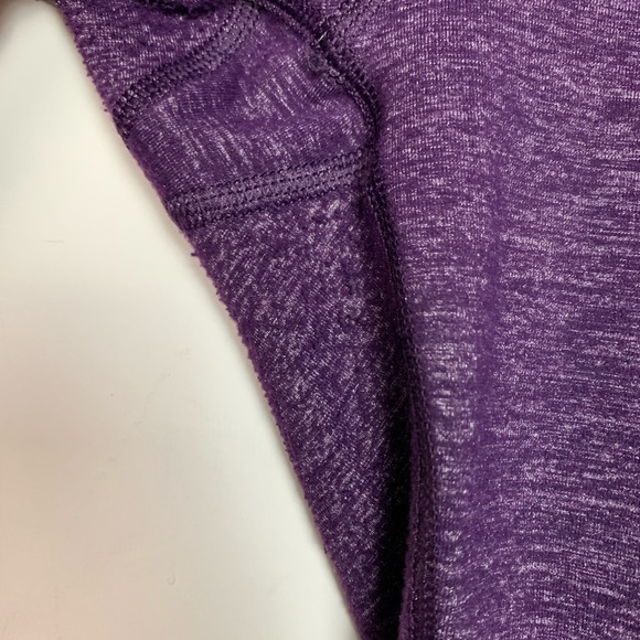 Athleta Quest Criss Cross Chaturanga Capri Purple - Picture 4 of 6